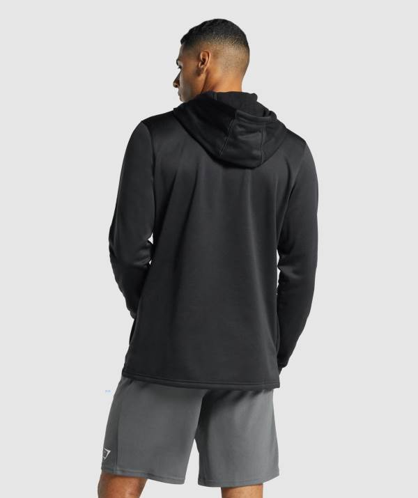 Panske Mikiny S Kapucňou Gymshark Arrival Čierne | BC6754021